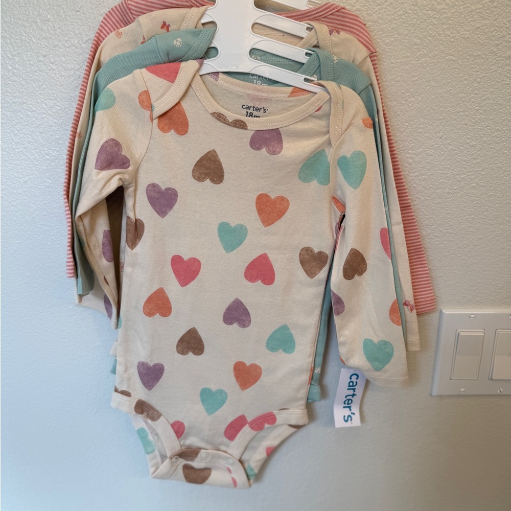 Carter's Multicolor Baby Bodysuit Set